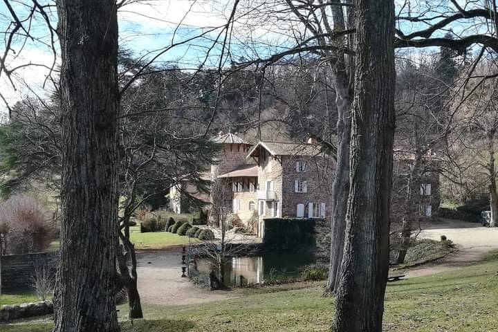 Le manoir en hiver