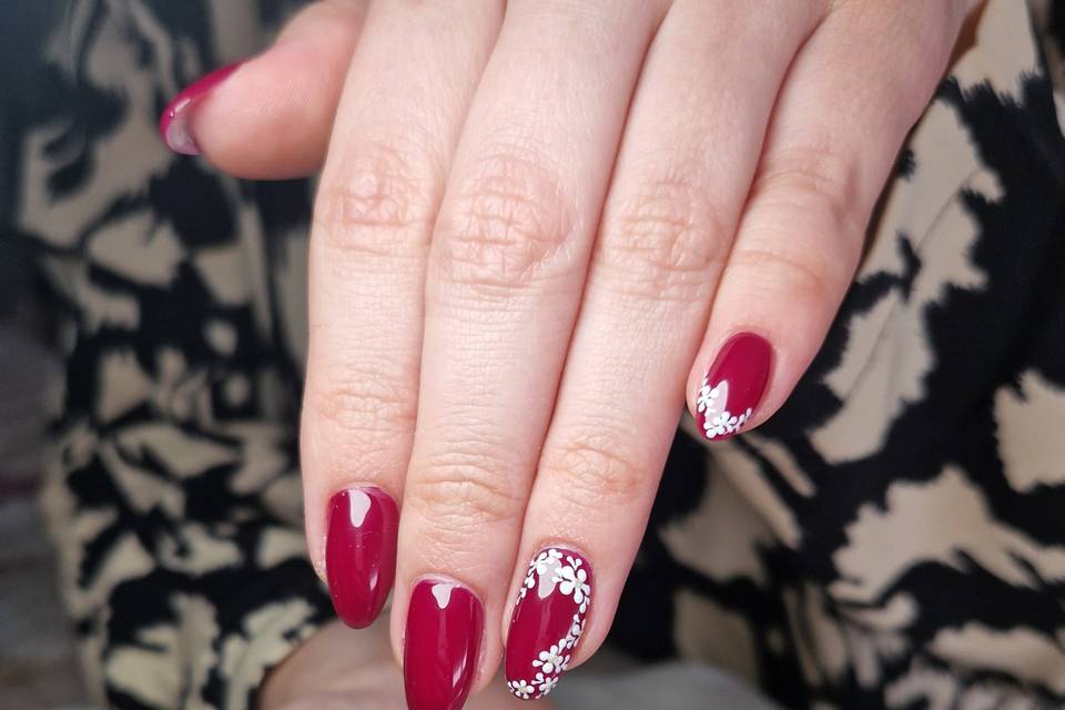 Ongles mariée