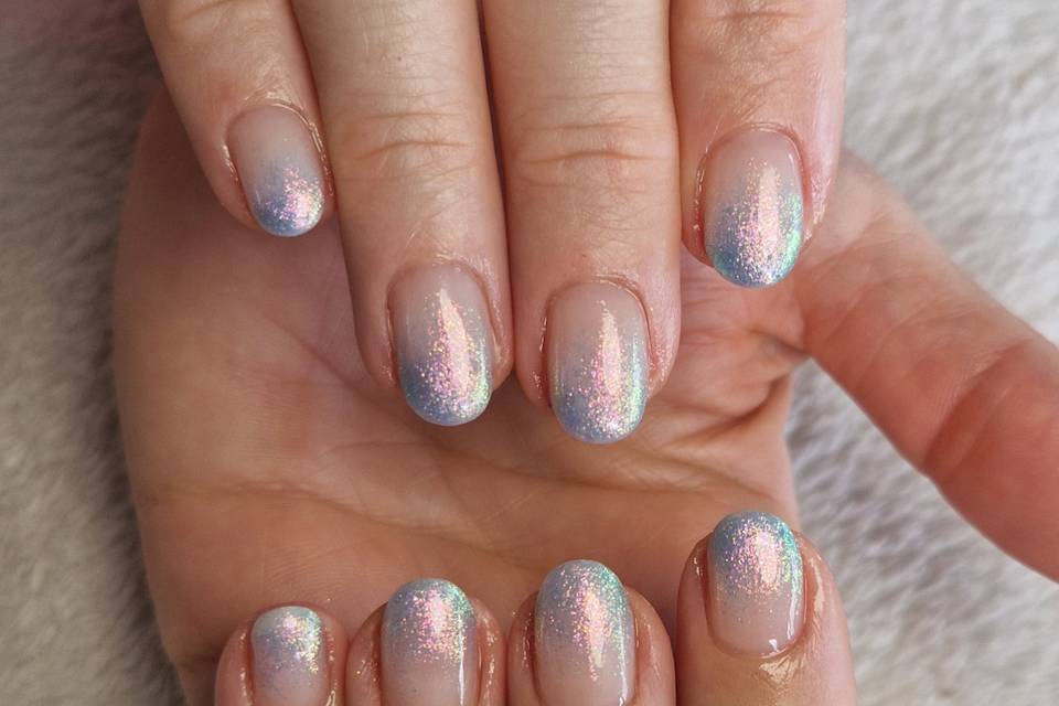 Ongles mariée