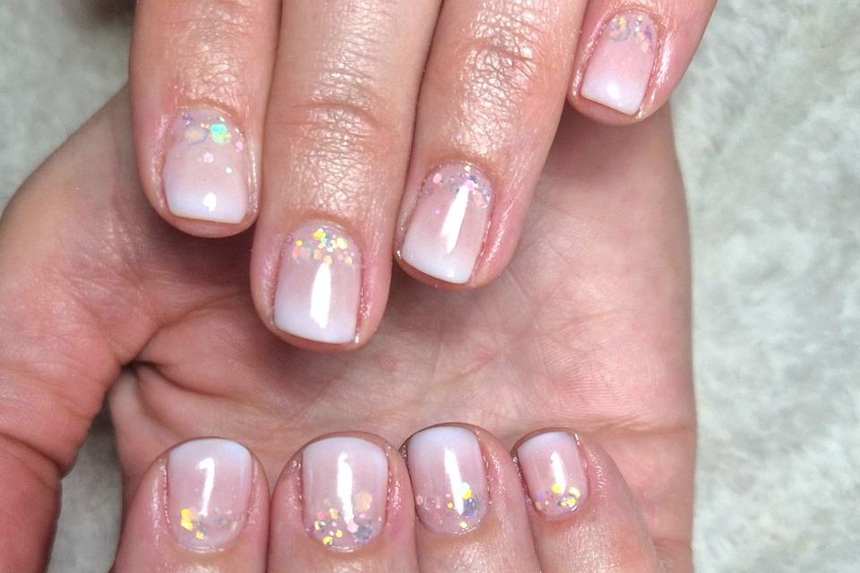Ongles mariée