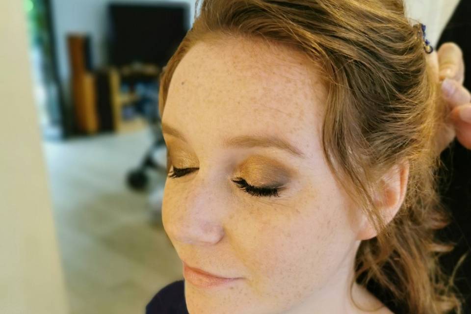 Essai maquillage mariée