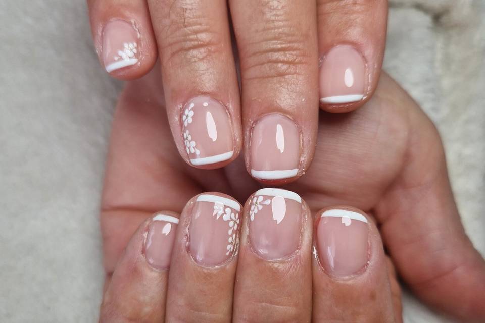 Ongles mariée