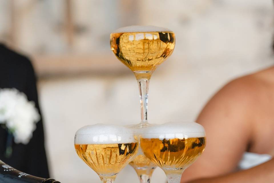Ouverture du vin d'honneur