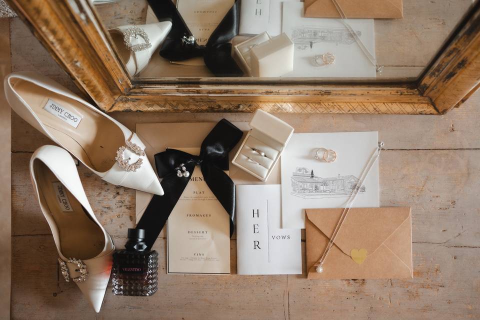 Accessoires de la mariée
