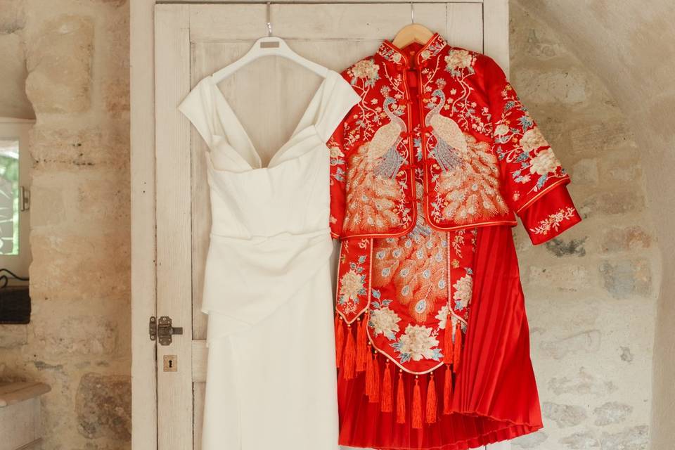 Tenues de la mariée