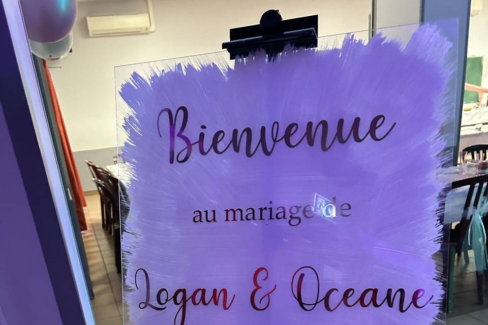 Mariage logan et Océane