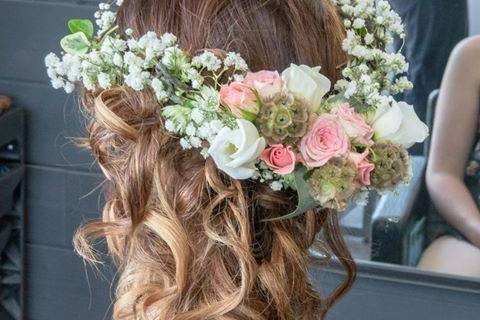 Couronne florale