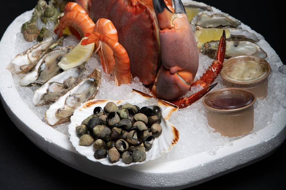 Plateau de fruits de mer