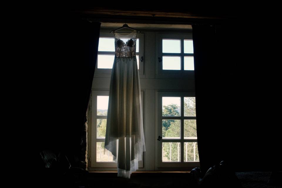 Robe de la mariée