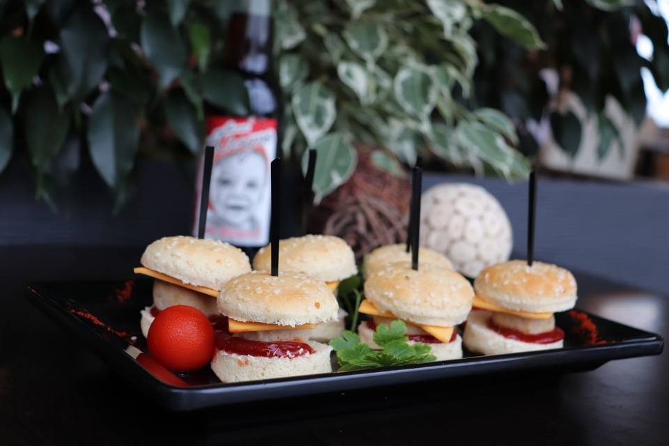 Mini burgers apéritifs