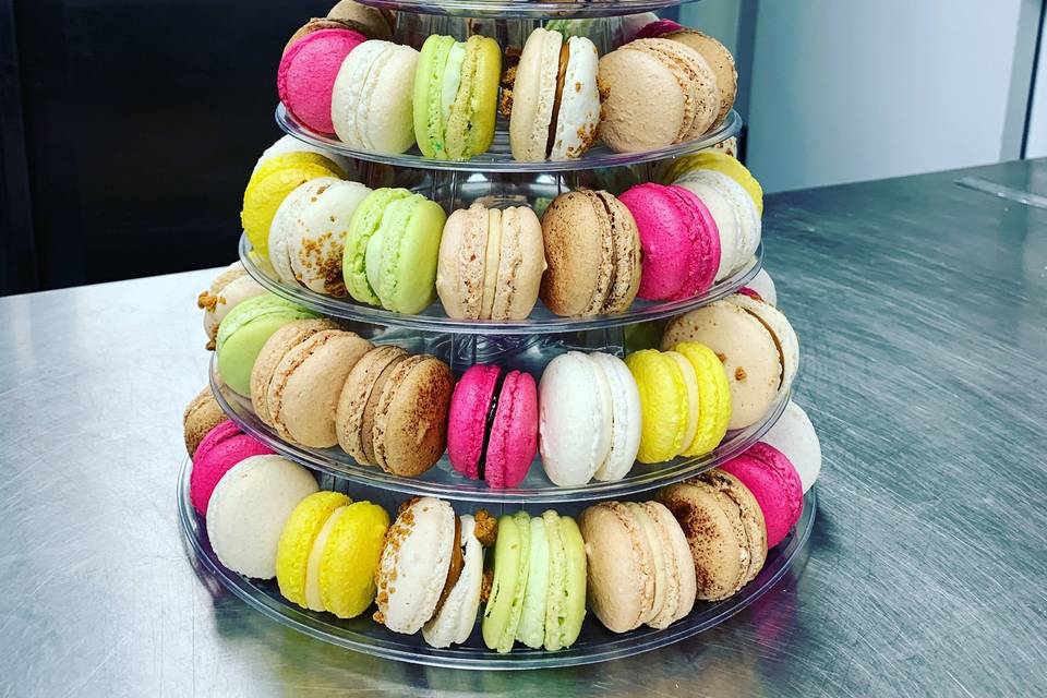 Pyramide de macarons