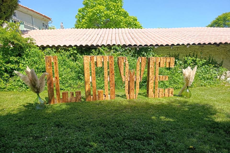 Décoration du parc