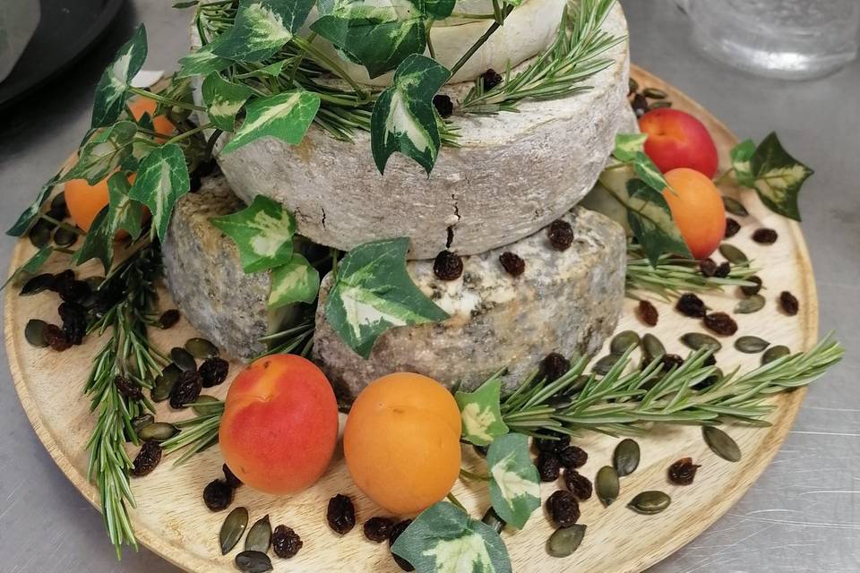 Pièce montée de fromages