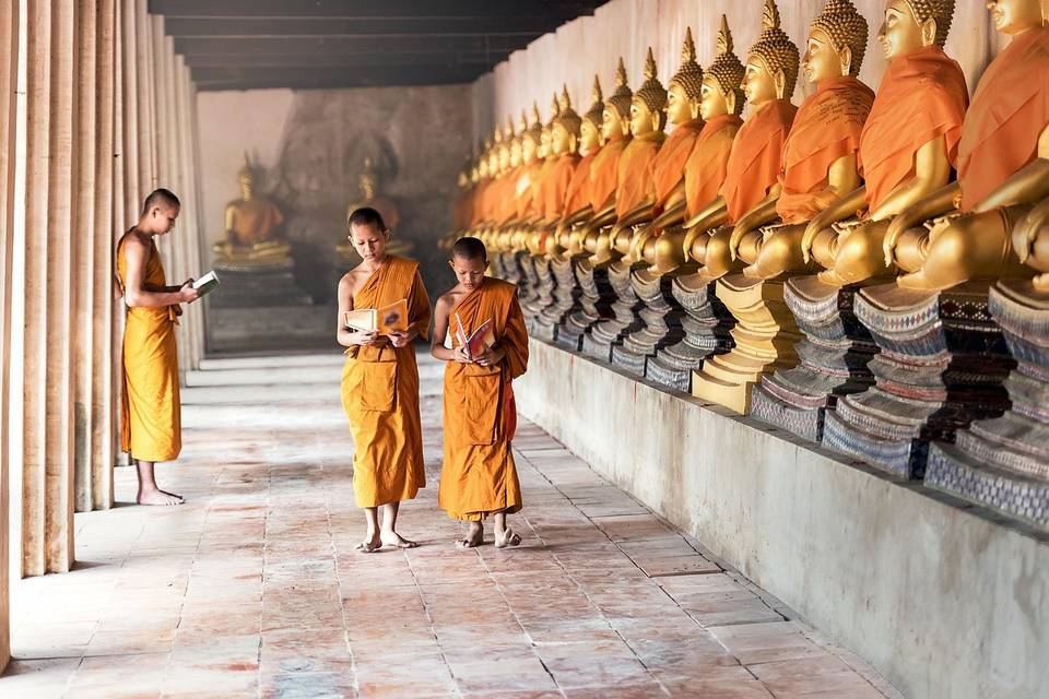 Cambodge - moines