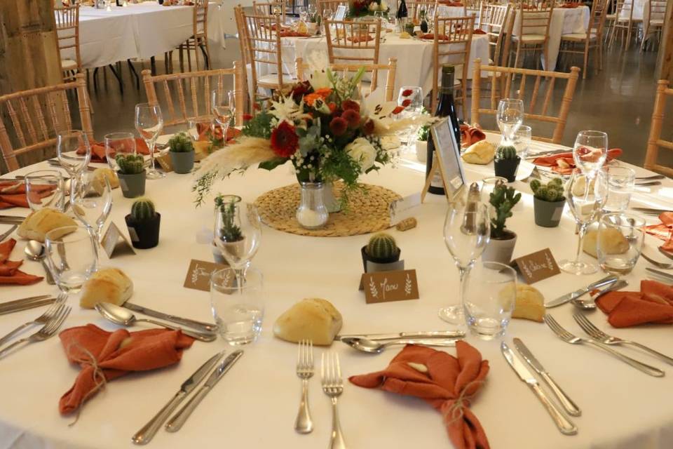 Table invités