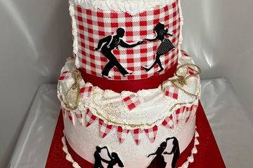 Wedding cake anniversaire