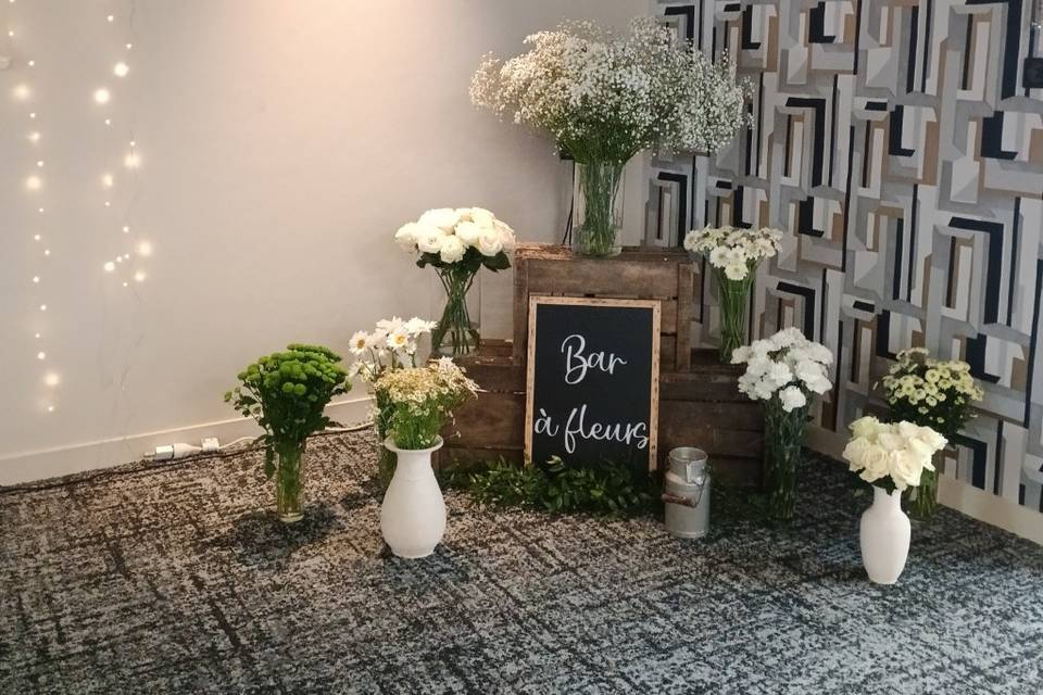 Bar à fleurs