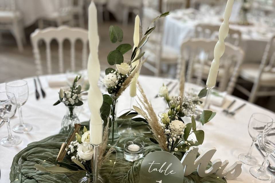 Table mariés