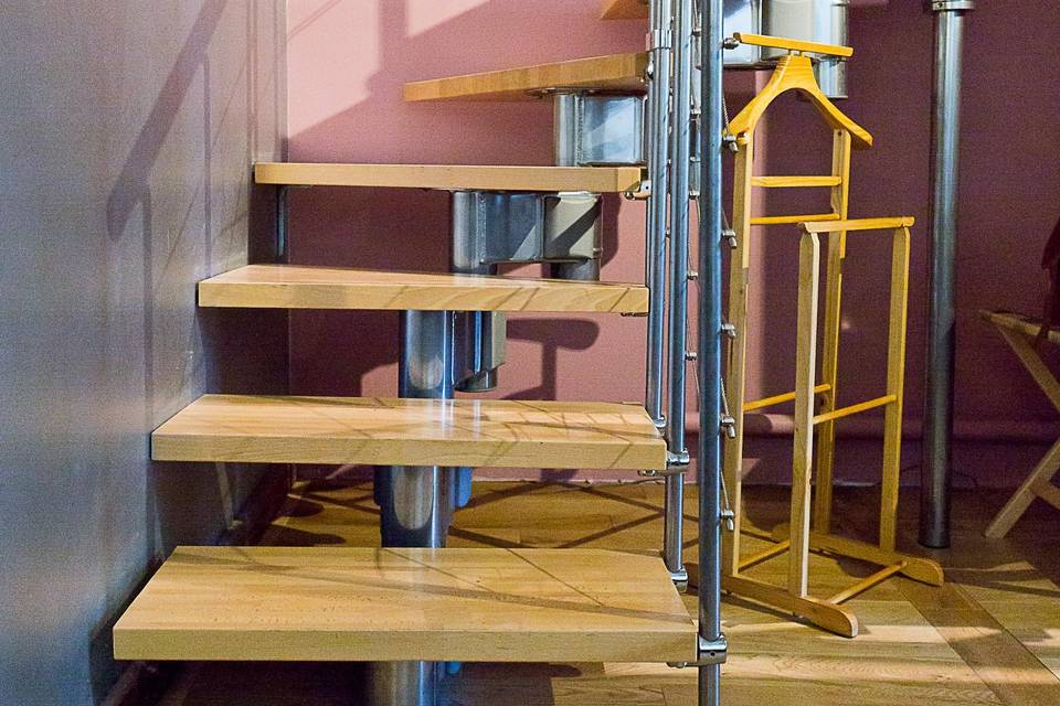 Escalier violette des bois