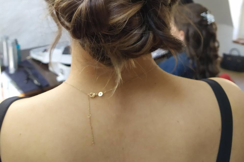 Chignon invitée