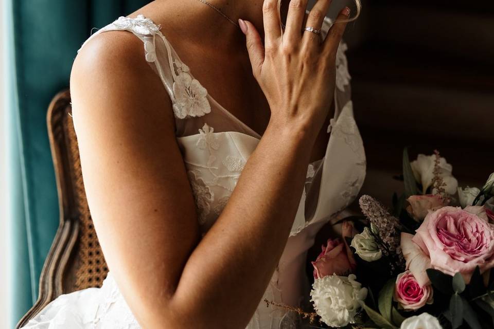 Chignon romantique