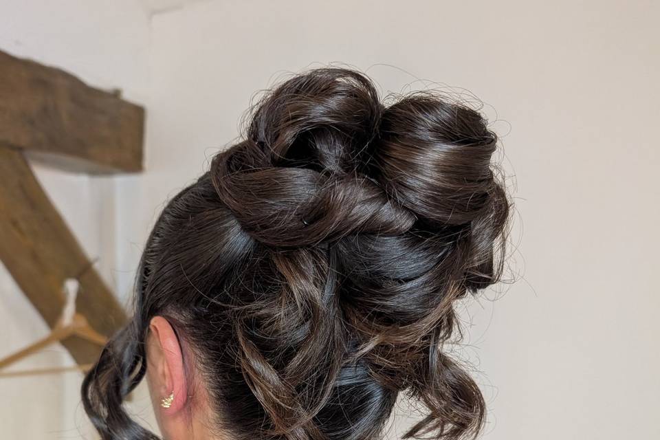 Chignon banane