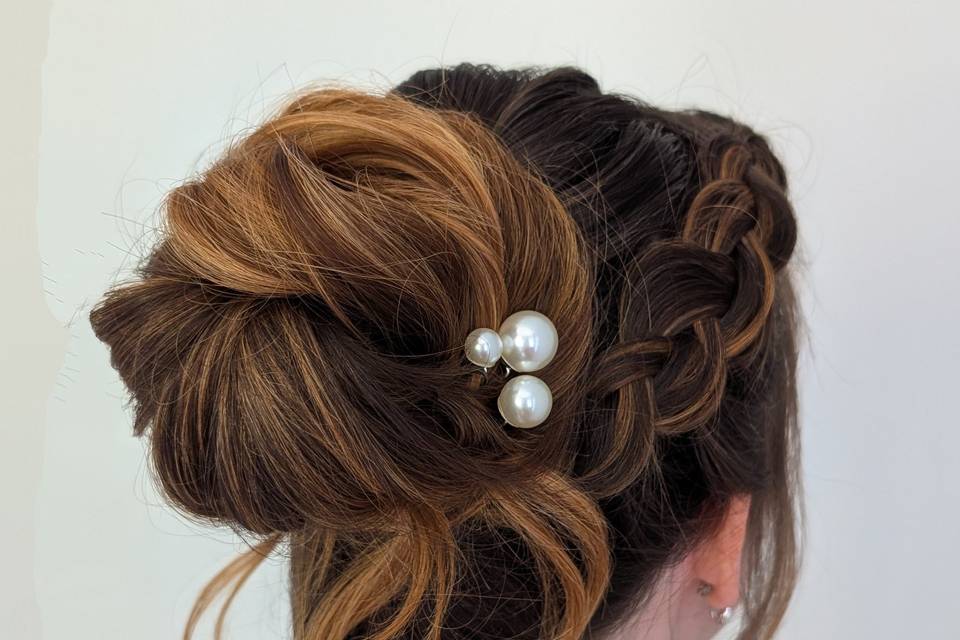Chignon haut