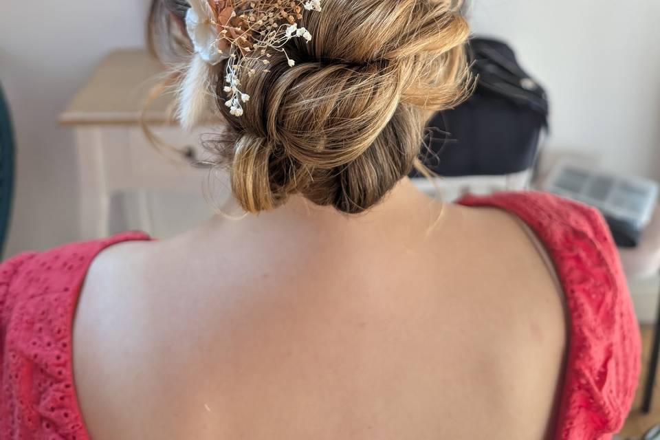 Chignon torsadé
