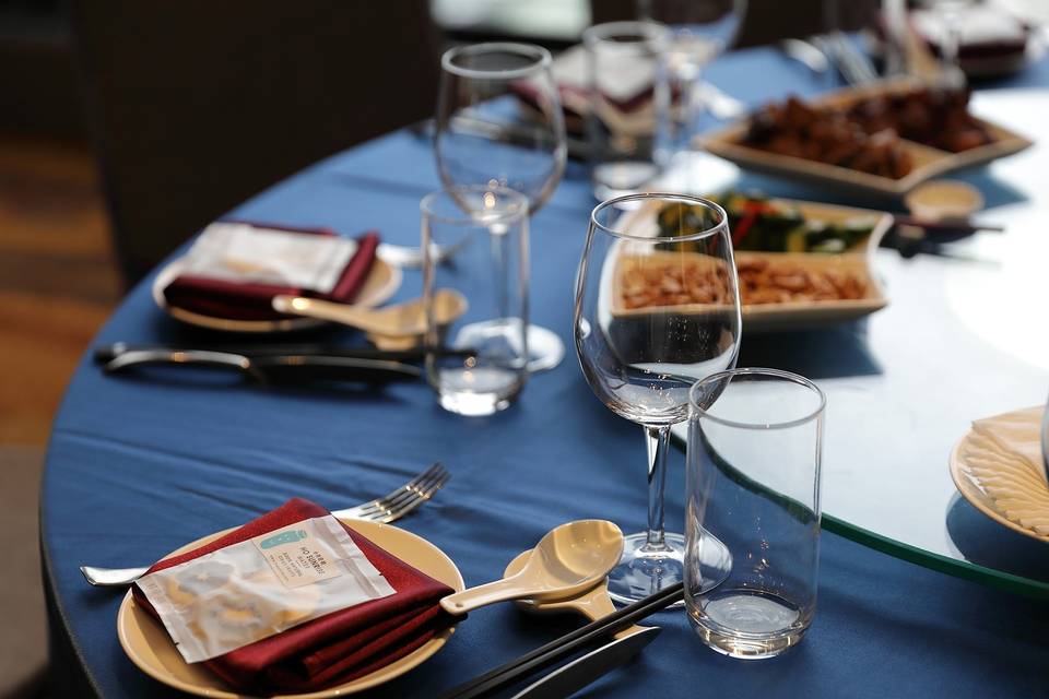 Aperçu table banquet