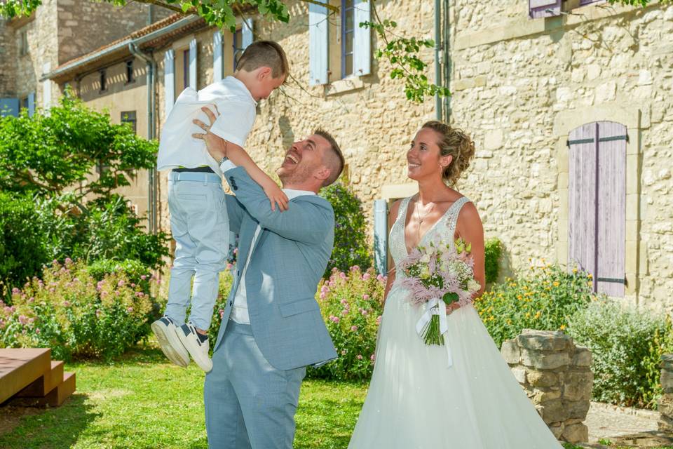 Célébration d'un moment unique