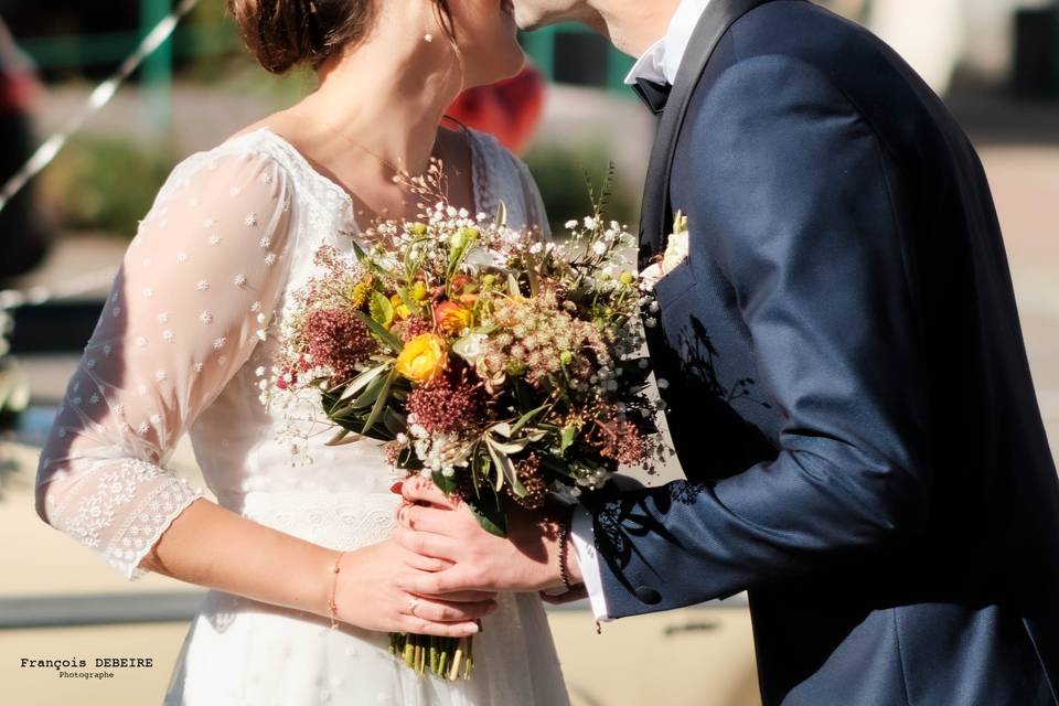 Bouquet mariée Marie & Antoine