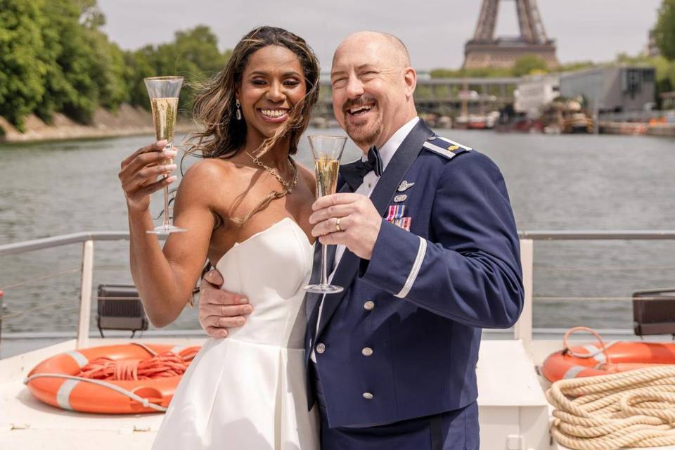 Mariage à bord du Gavroche