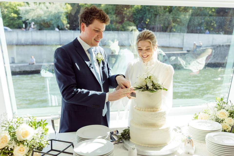 Mariage à bord du Henri IV