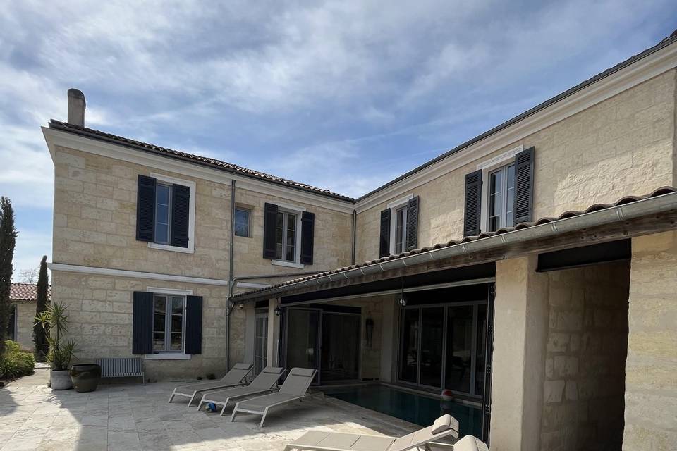 Terrasse piscine