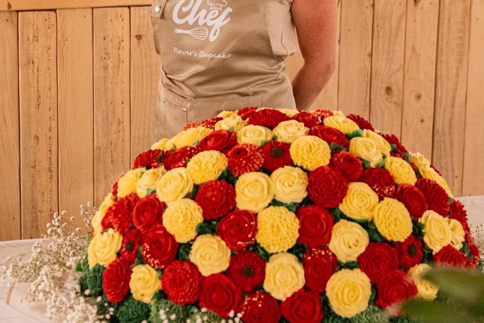 Bouquet géant mariage