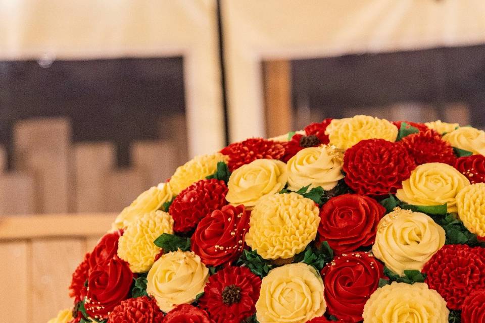 Bouquet géant mariage