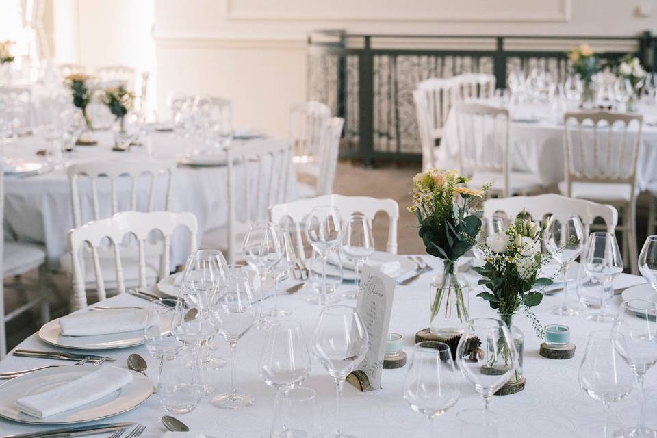 La salle de reception