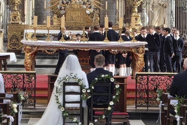 Décoration cérémonie église