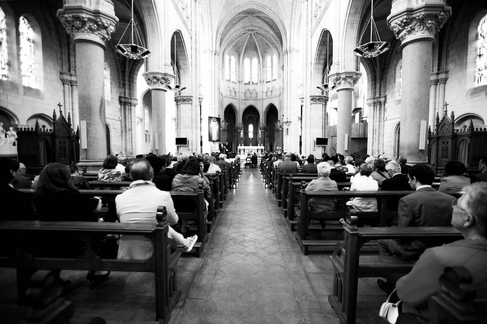 Mariage à l'église