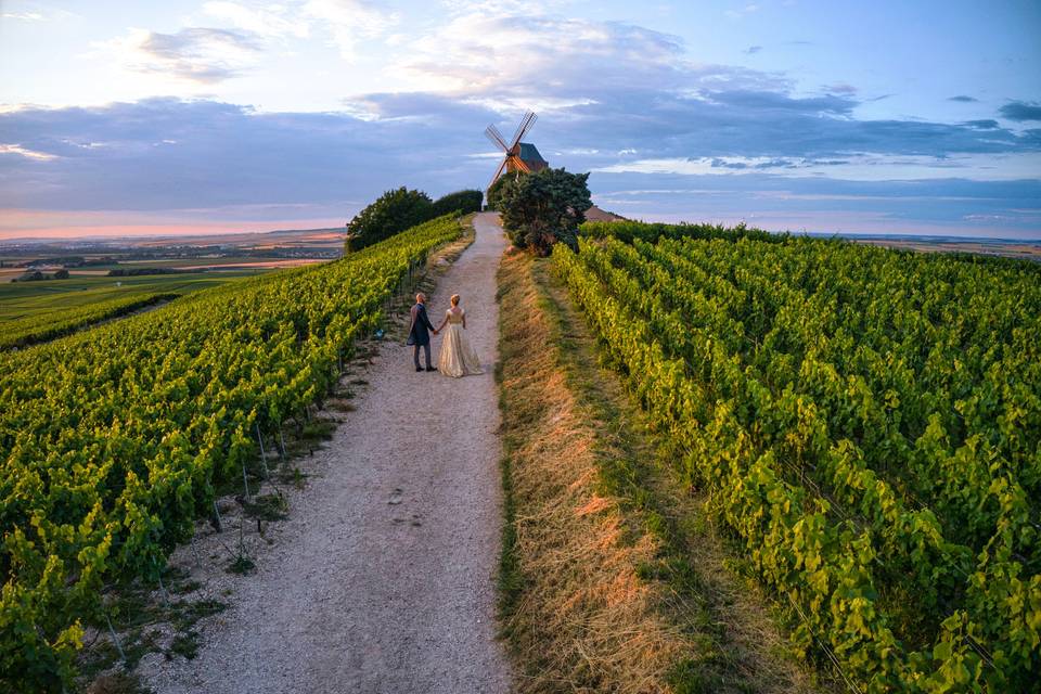 Photo avec un drone