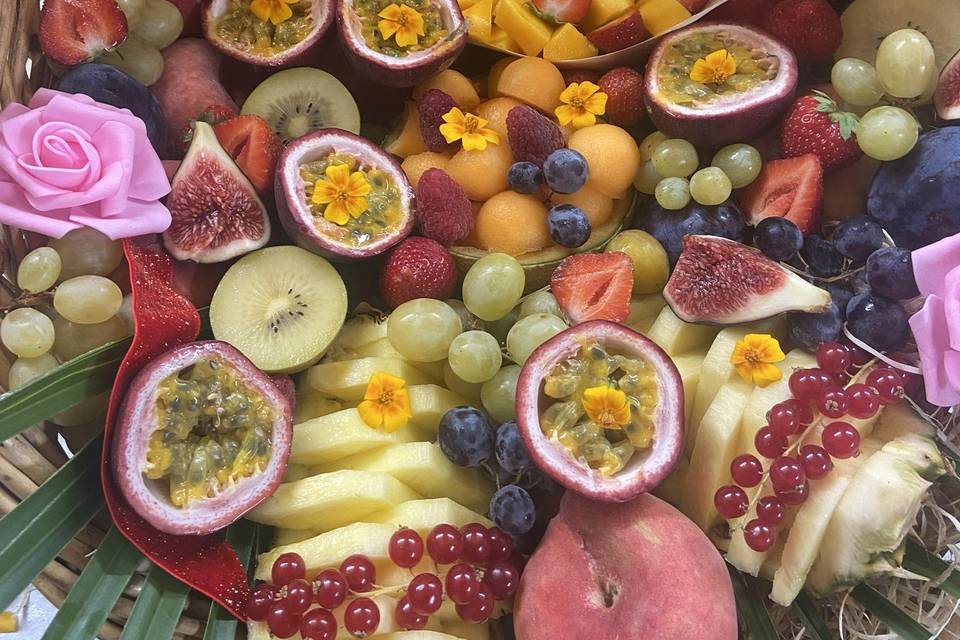 Fruits découpés