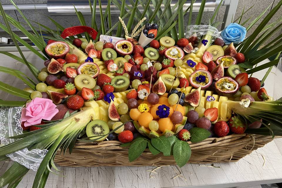 Fruits découpés