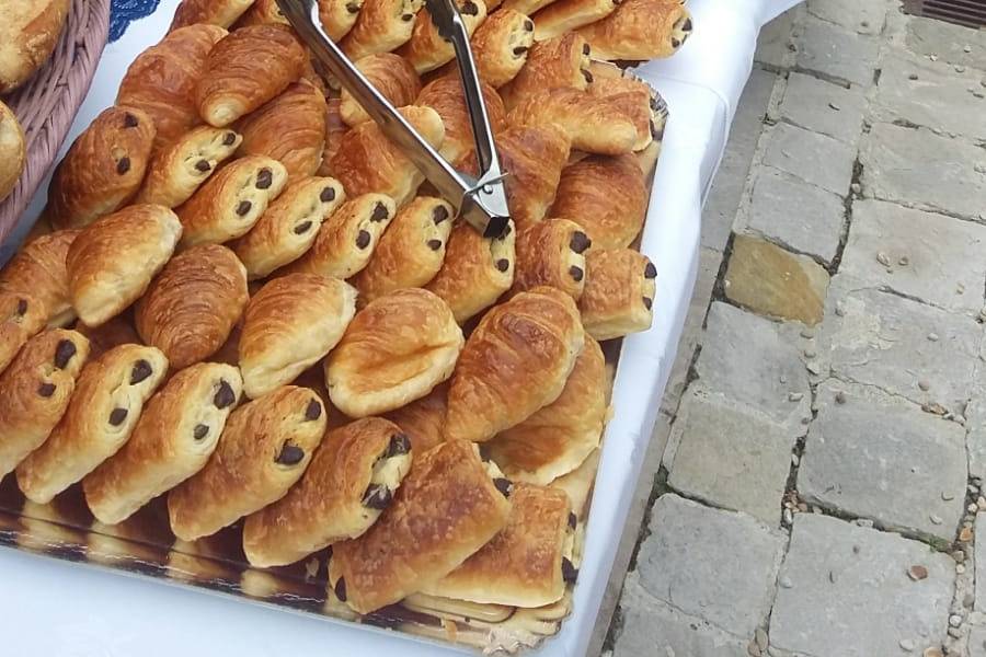 Viennoiseries brunch maison