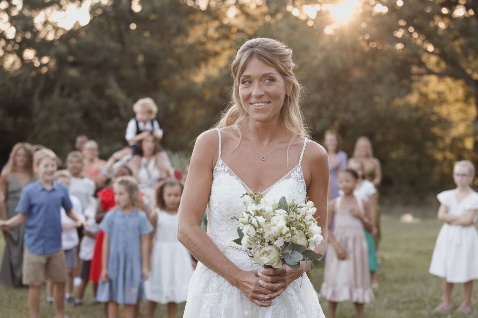 Lancé de bouquet