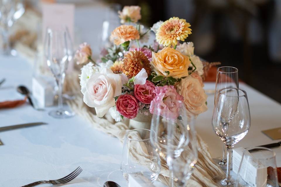 Décoration de tables et fleurs