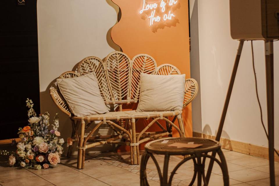 Décor photobooth
