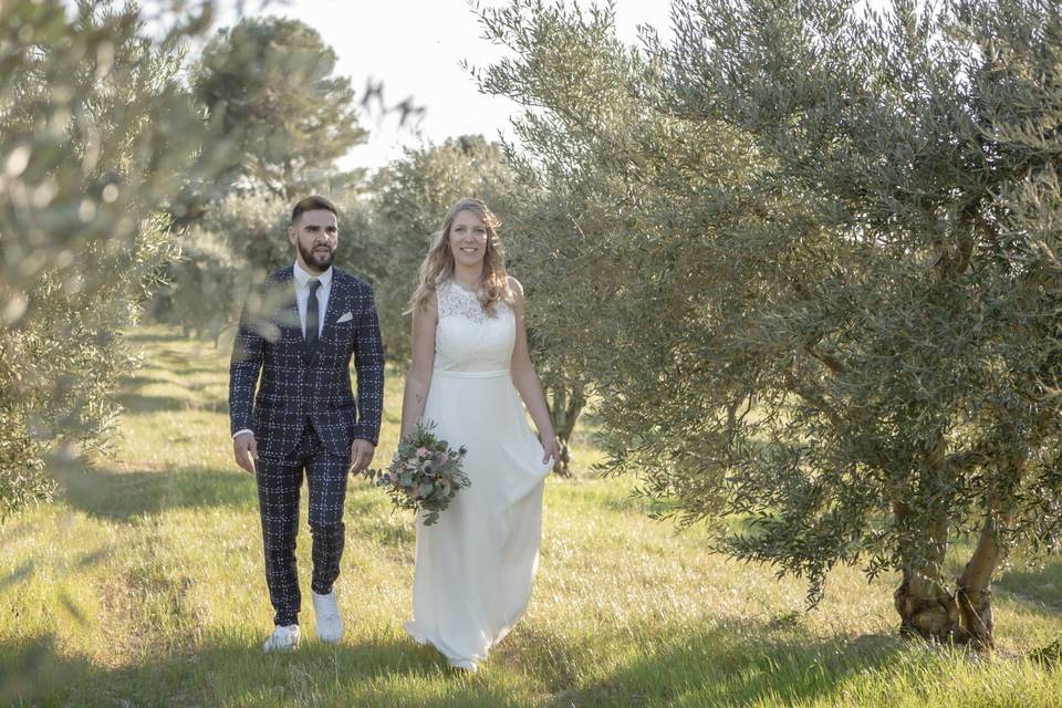 Mariage dans les alpilles