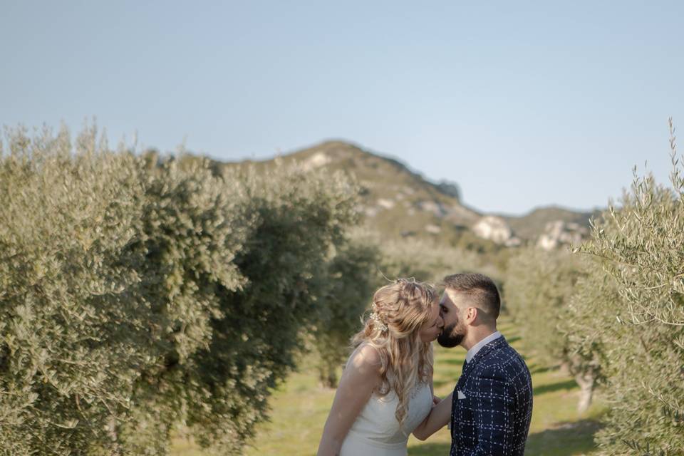 Mariage dans les alpilles