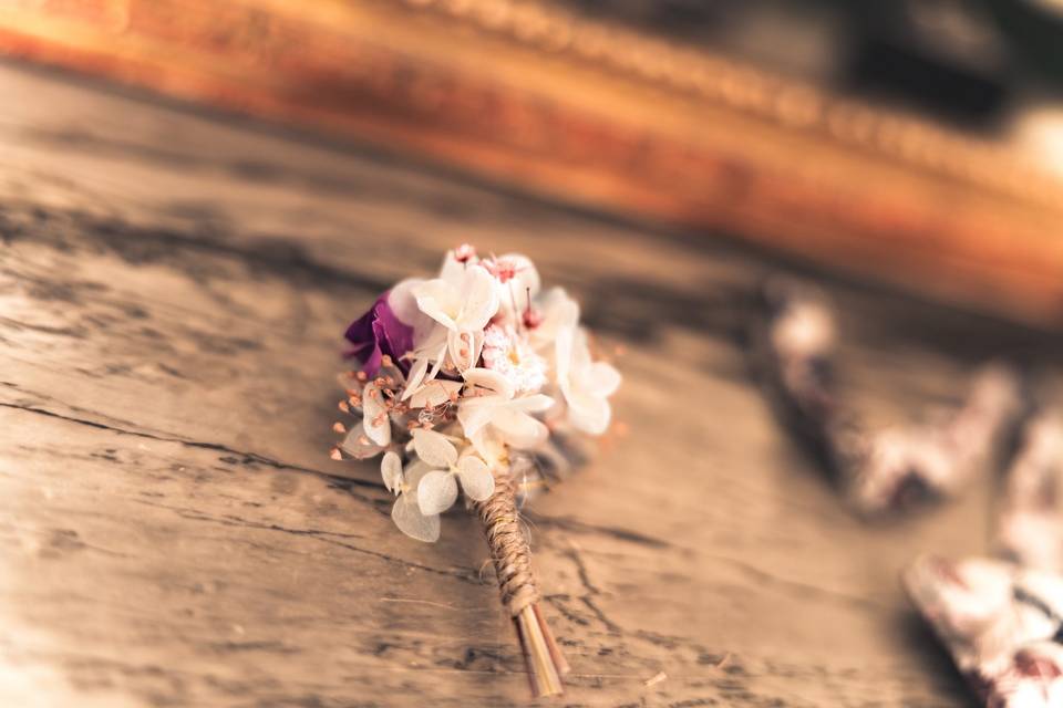 Préparatifs de la mariée