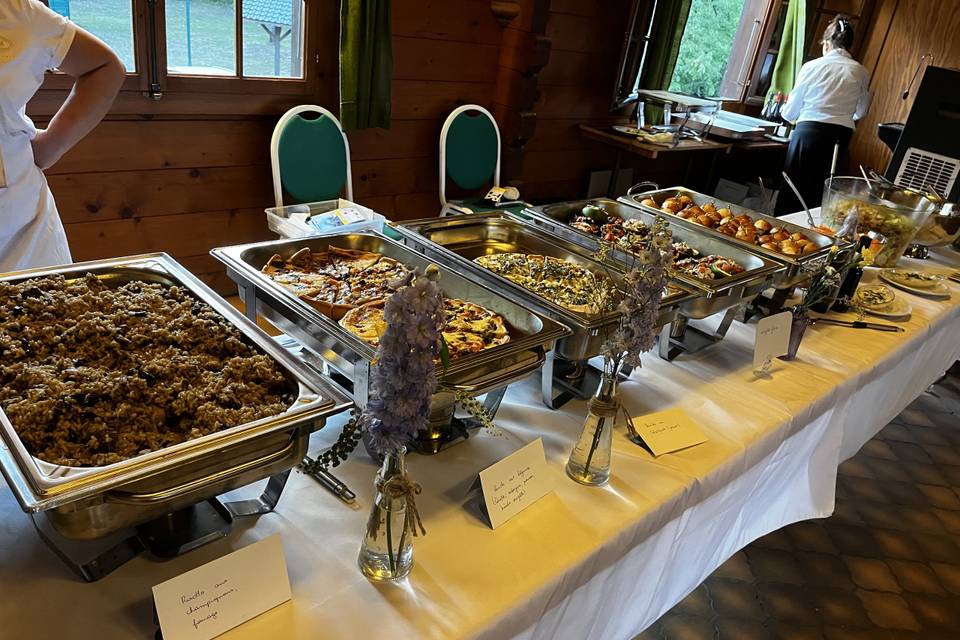 Buffet chaud